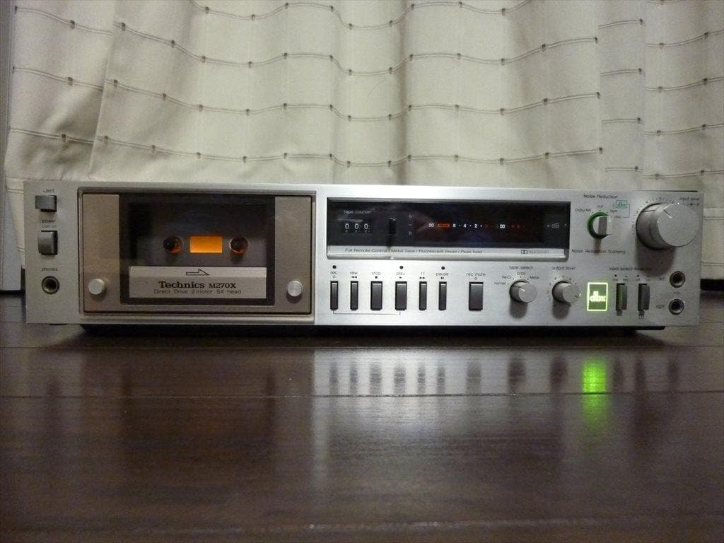 Technics テクニクス カセットデッキ RS-M270X 修理済全機能動作