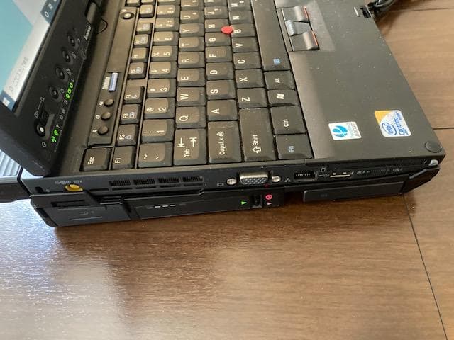 ジャンク扱い　Lenovo ThinkPad X200T＆ウルトラベース付き