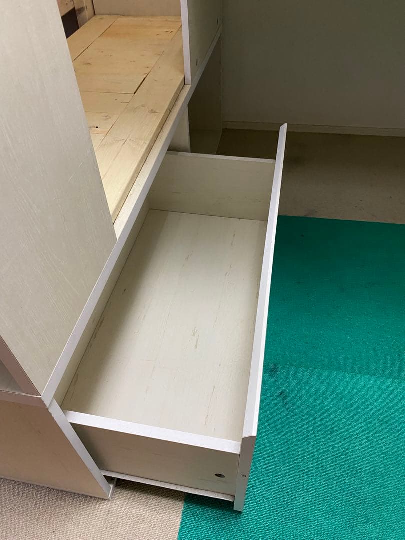 ロフトタイプ システムベッド Compass(コンパス) ホワイト