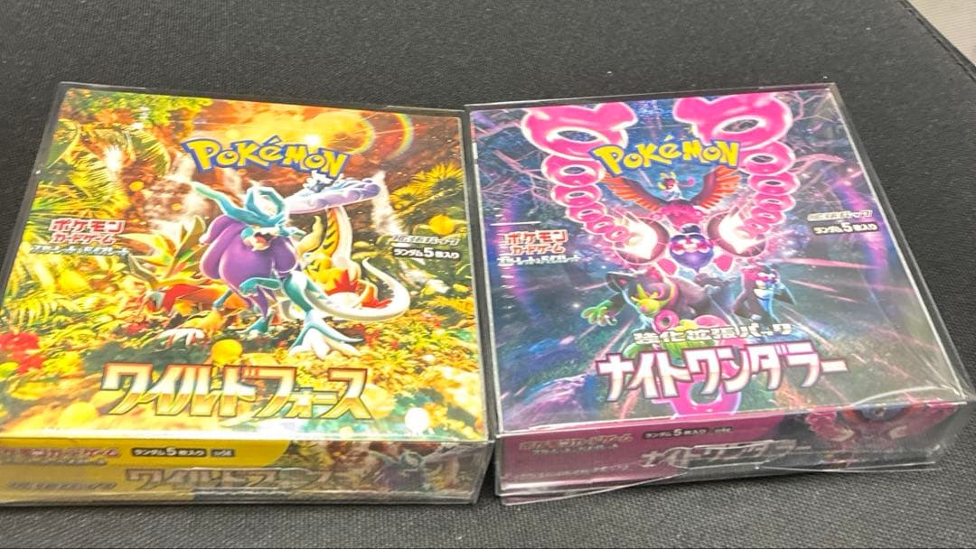 ナイトワンダラーシュリンク付き　ワイルドフォース　boxケース付き