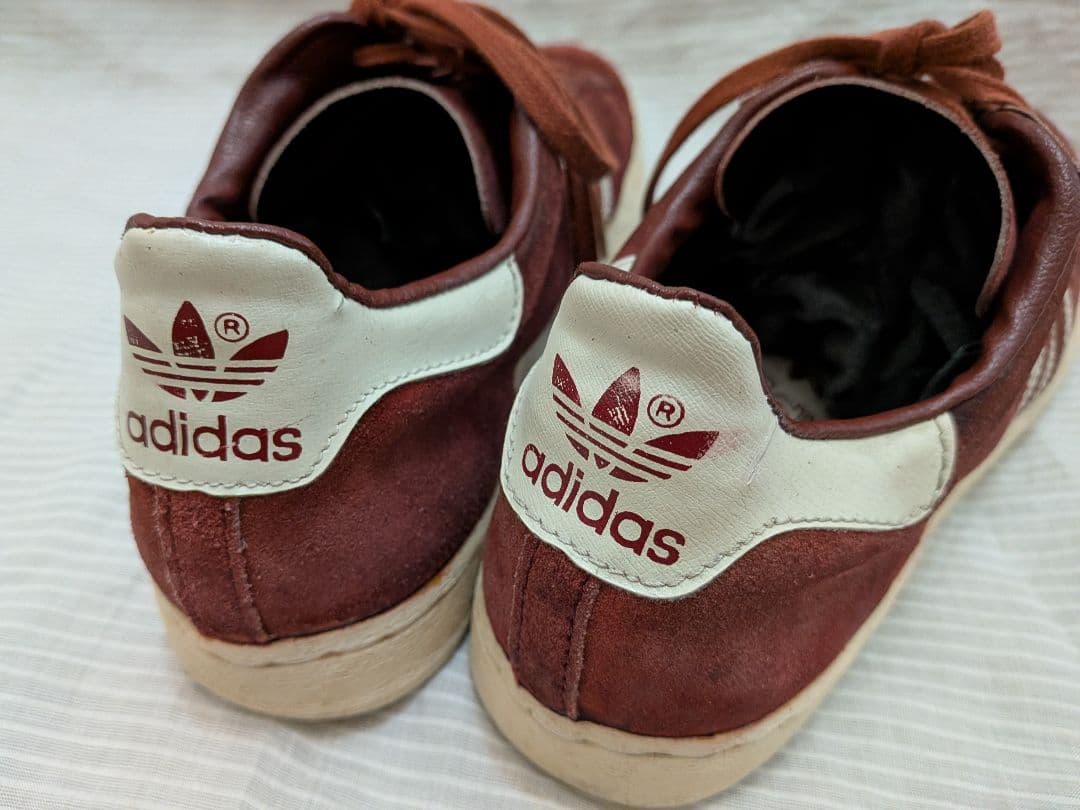 adidas　campus フランス製　80s　12 初期型　9ホール 30㌢