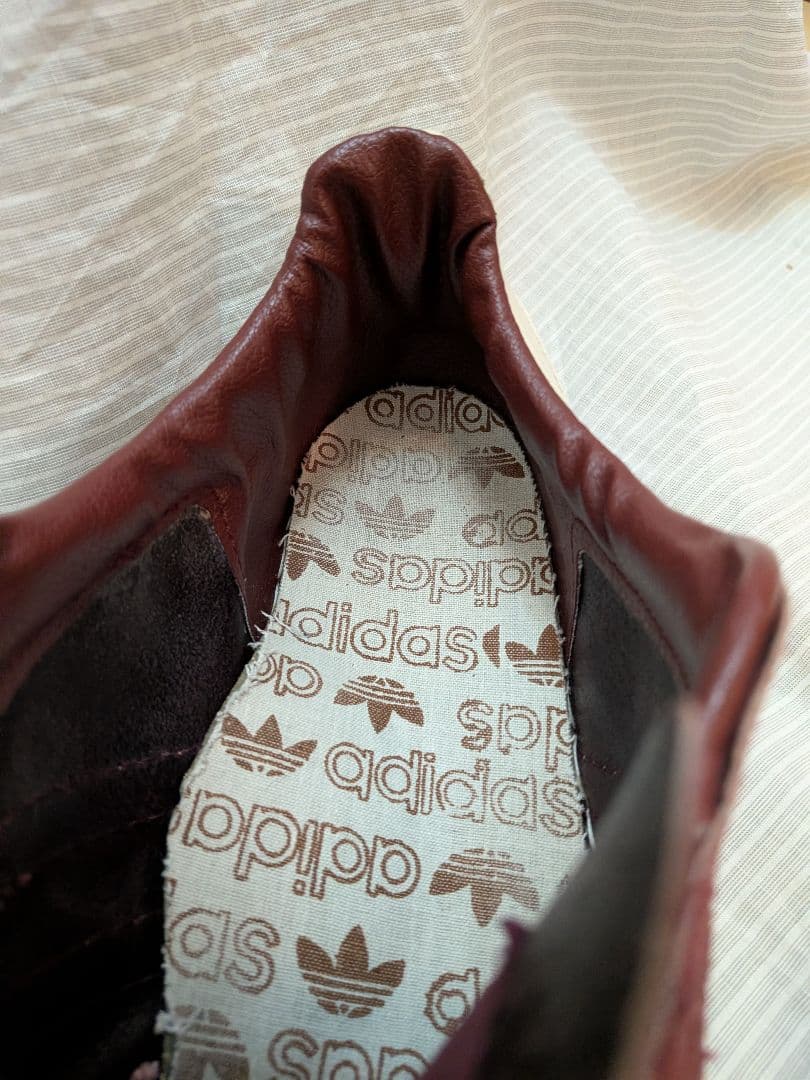 adidas　campus フランス製　80s　12 初期型　9ホール 30㌢