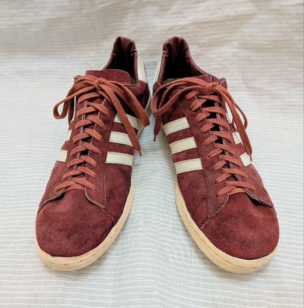 adidas　campus フランス製　80s　12 初期型　9ホール 30㌢