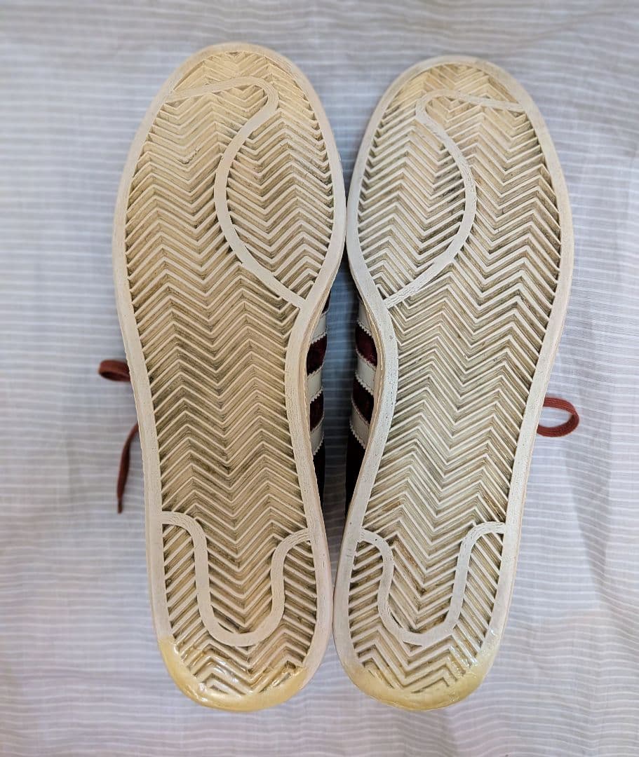 adidas　campus フランス製　80s　12 初期型　9ホール 30㌢