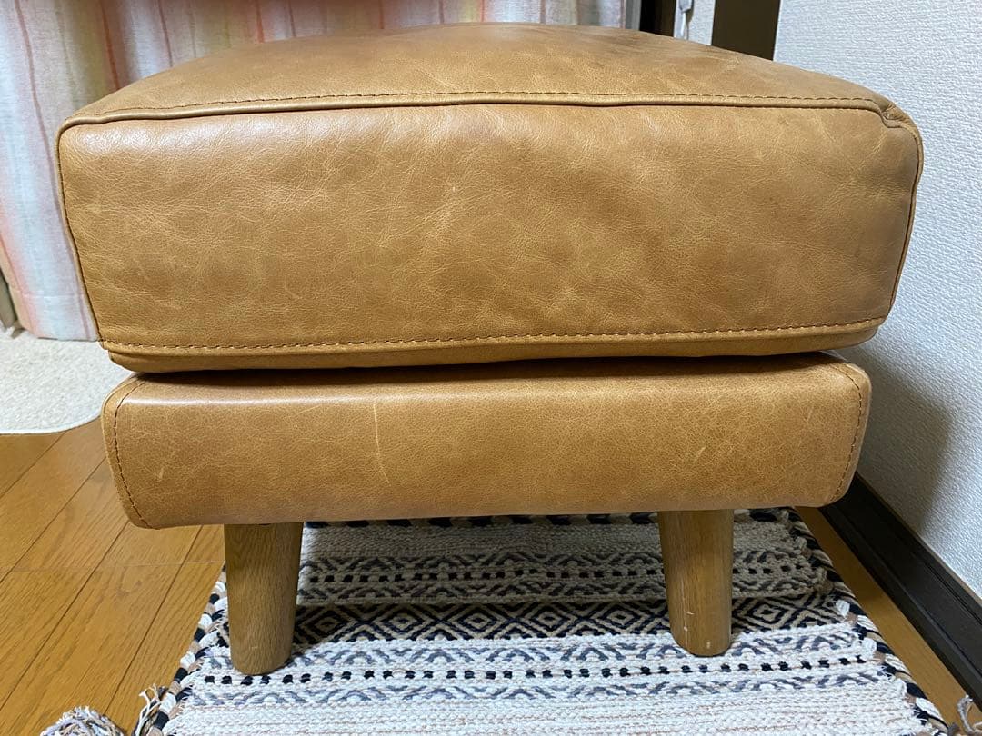 unico SEINN レザーオットマン