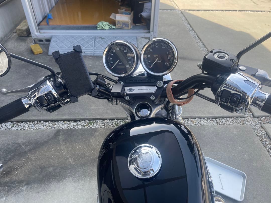 XL1200Sハーレーダビッドソン用　スイッチ回りカバー　計3点