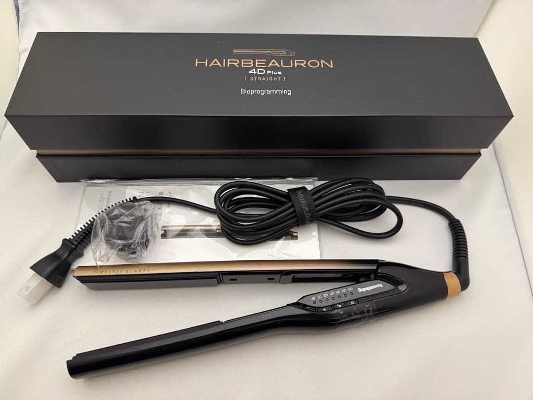 超美品⭐️HAIRBEAURON 4D Plus ストレートヘアアイロン
