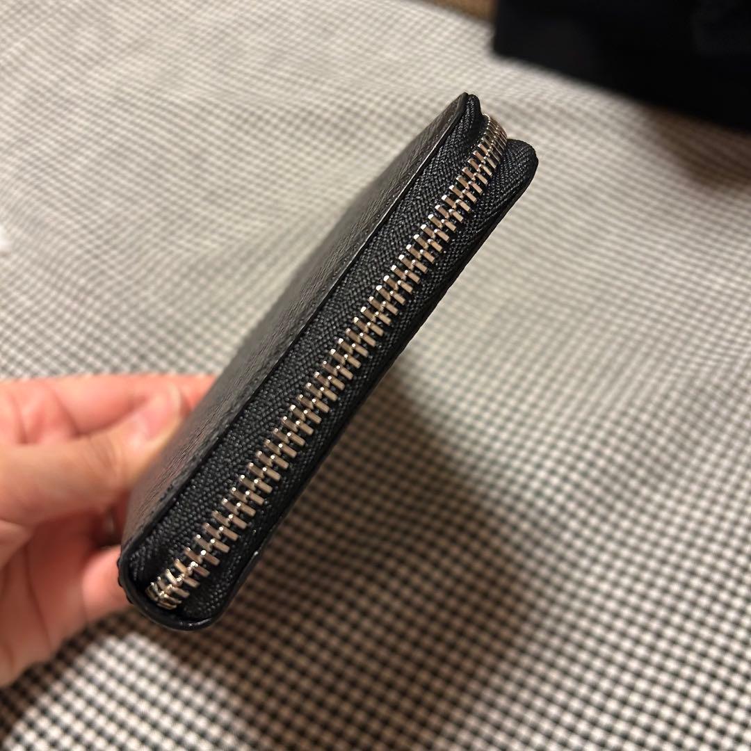 【PELLE MORBIDA】 ブラック 黒 ミニ 財布 L字型  ケース