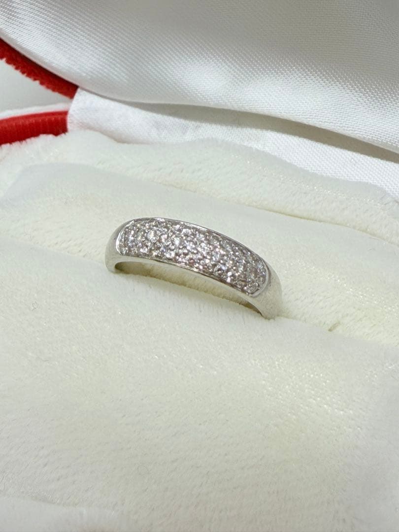 プラチナ pt950 リング 指輪 パヴェ