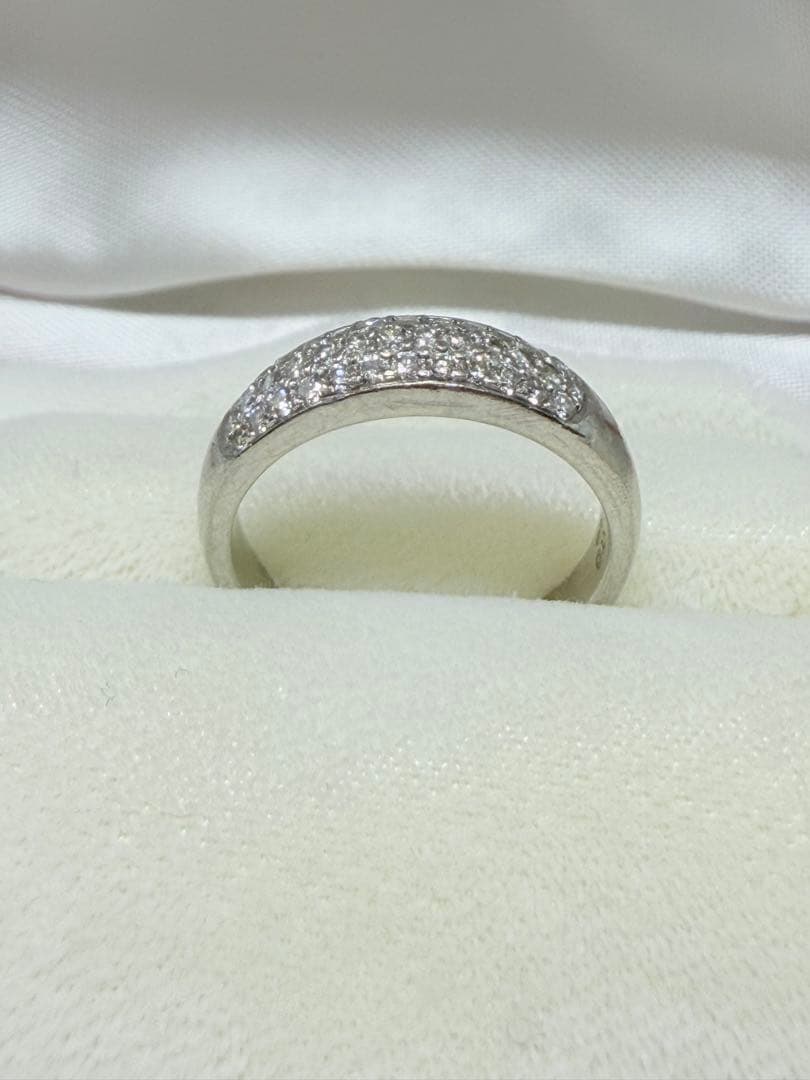 プラチナ pt950 リング 指輪 パヴェ