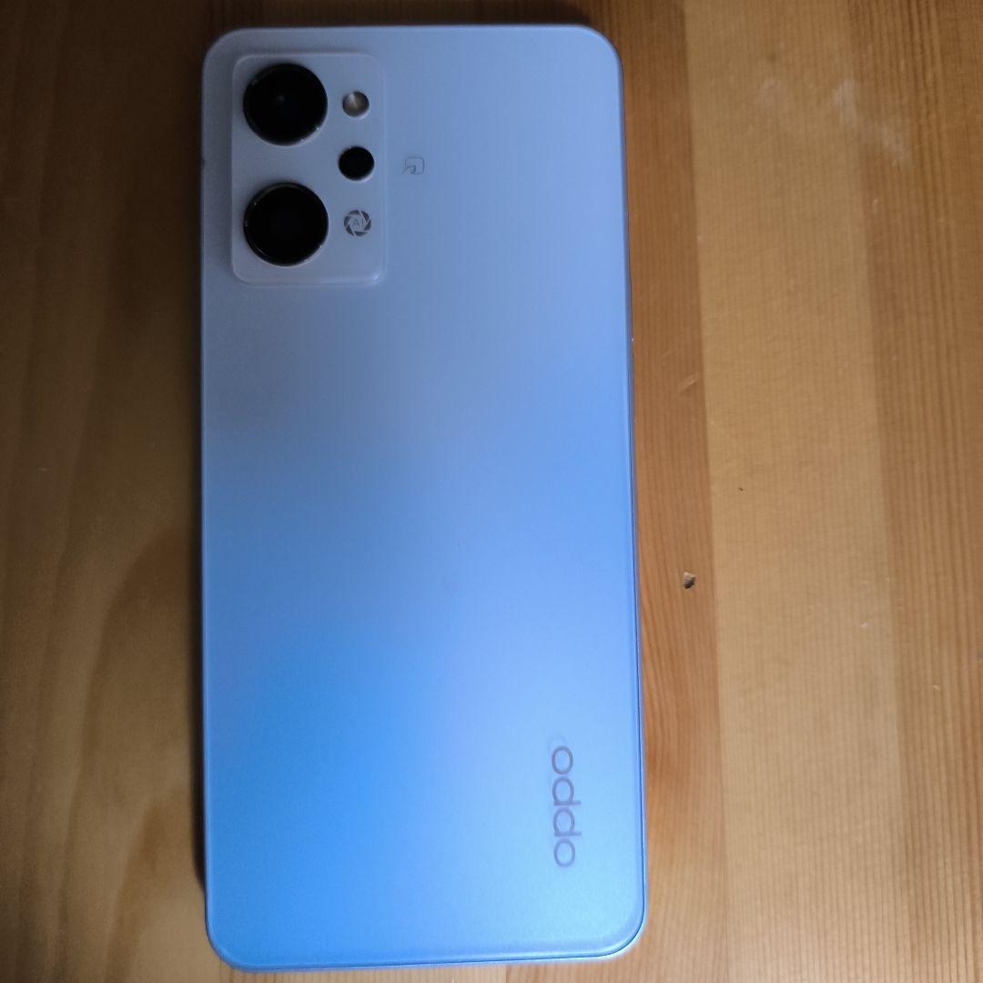 OPPO Reno7 ドリームブルー 本体　中古
