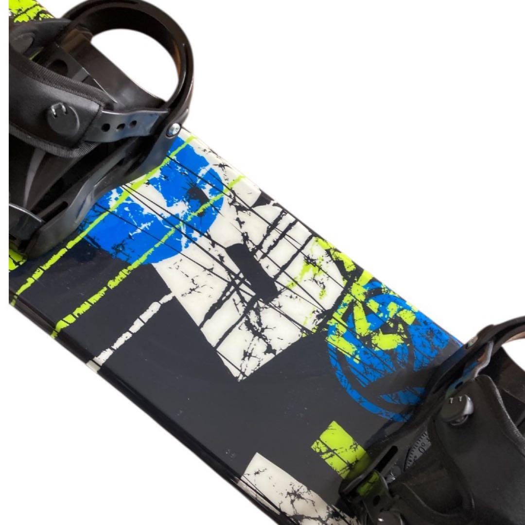 CSB スノーボード2点セット ビンディング キッズ 子供 黒 110cm