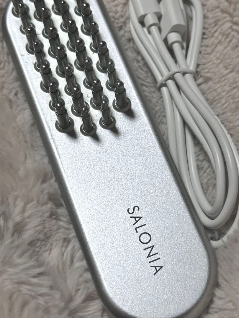 SALONIA 美顔器 USB接続 シルバー