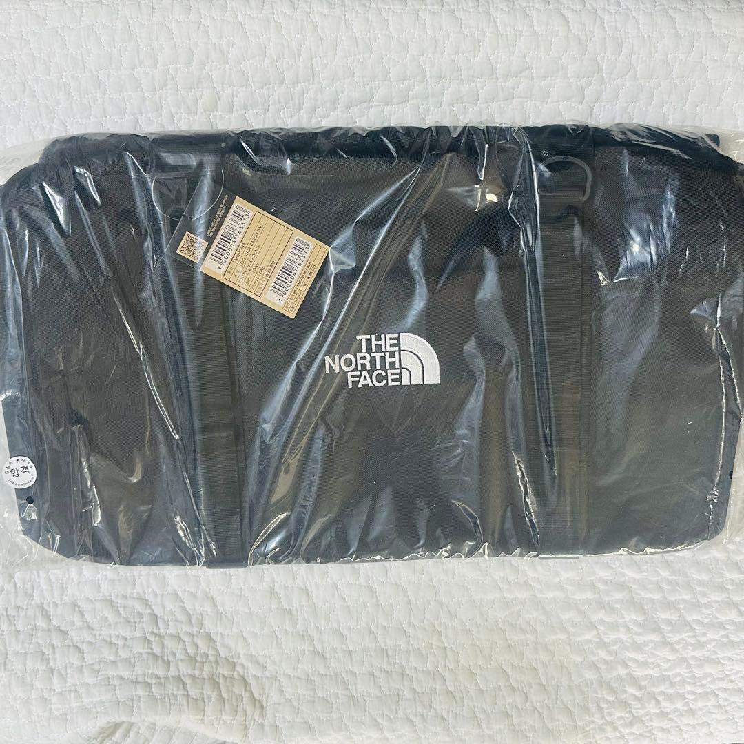 韓国 ノースフェイス ビックショットカーゴバッグ ボストン バッグ ブラック