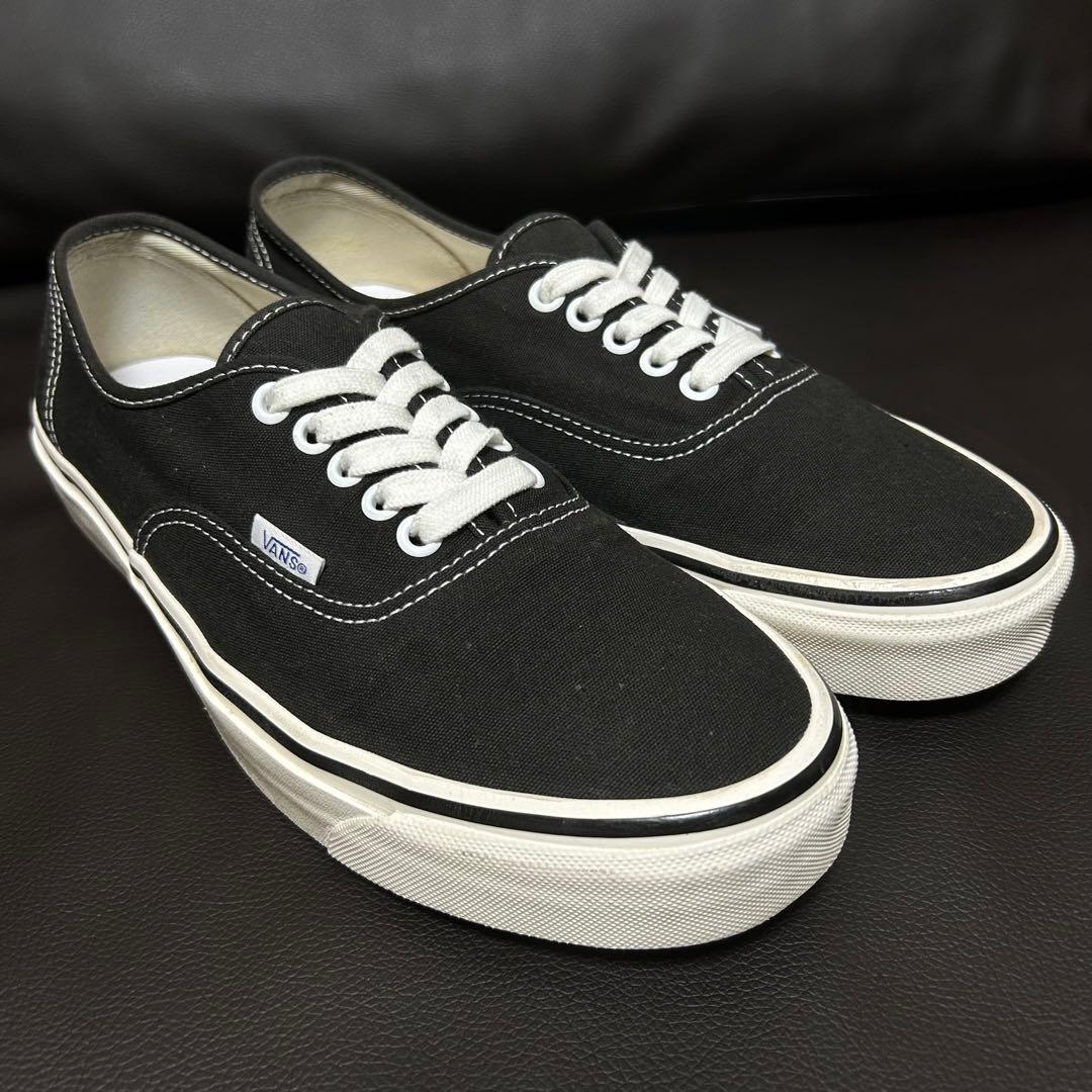 廃盤VANS ANAHEIM AUTHENTIC 44DX BLACK 28㌢