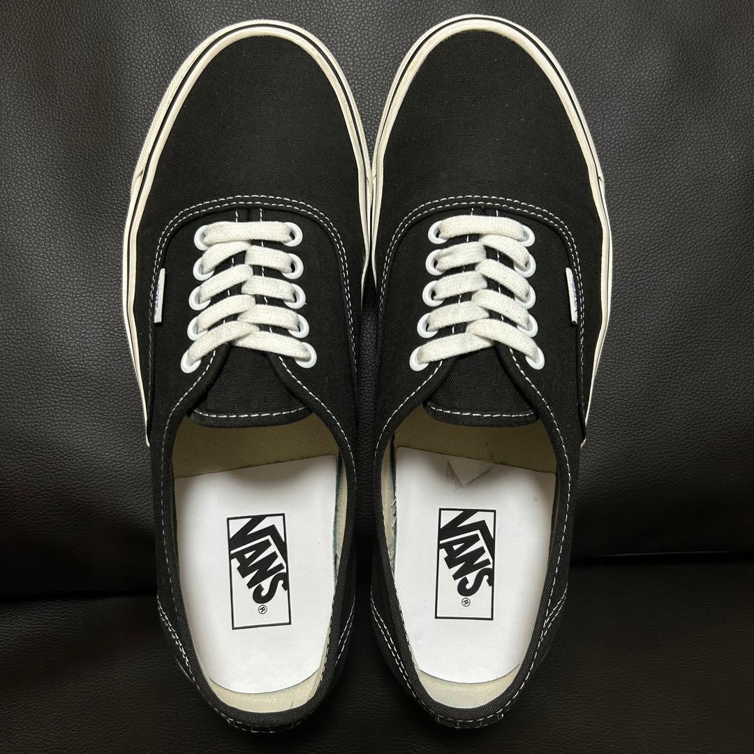 廃盤VANS ANAHEIM AUTHENTIC 44DX BLACK 28㌢