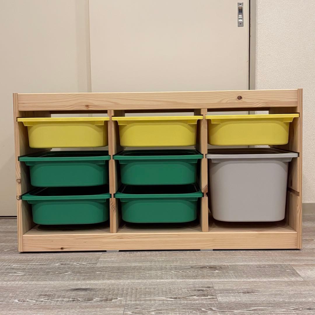 【IKEA/イケア】TROFAST おもちゃ・洋服棚 A 送料込