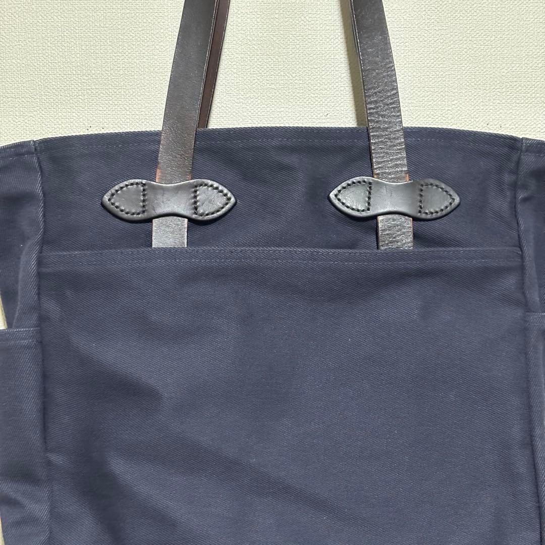 【週末価格】美品 FILSON ネイビー キャンバストートバッグ