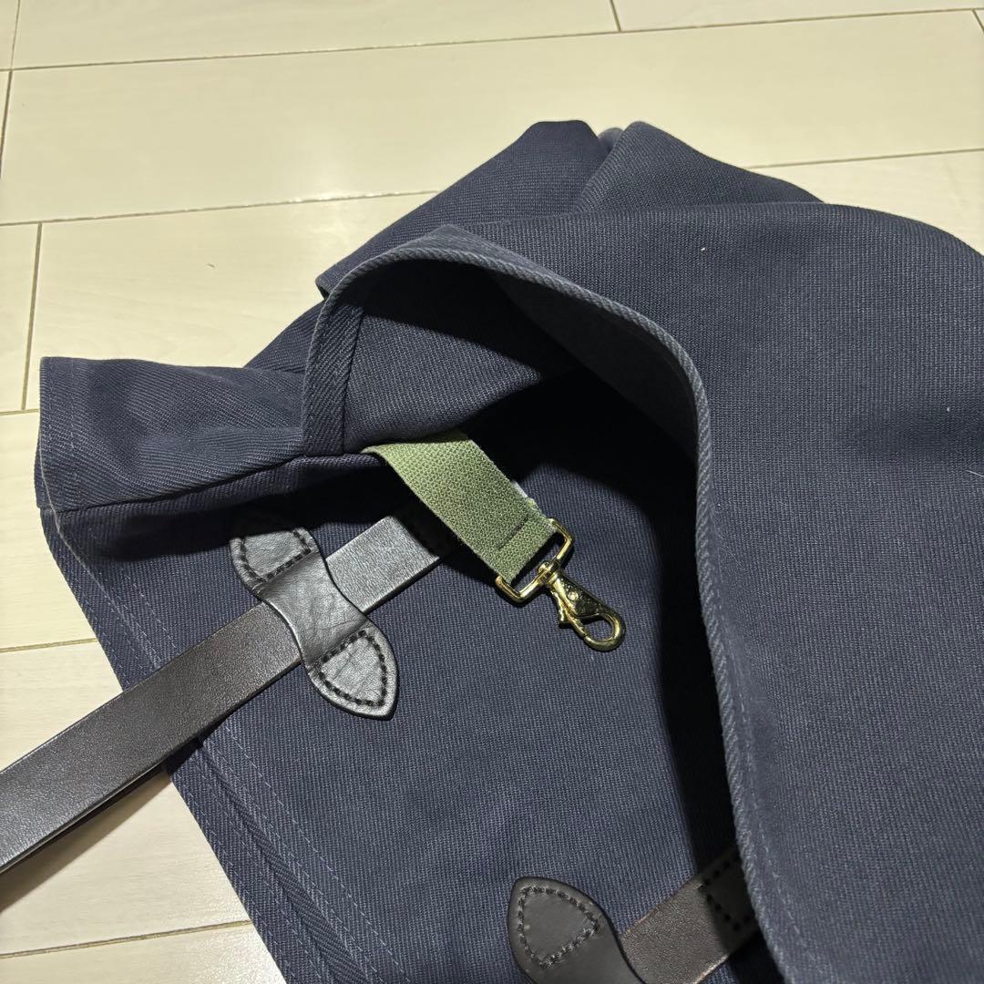 【週末価格】美品 FILSON ネイビー キャンバストートバッグ
