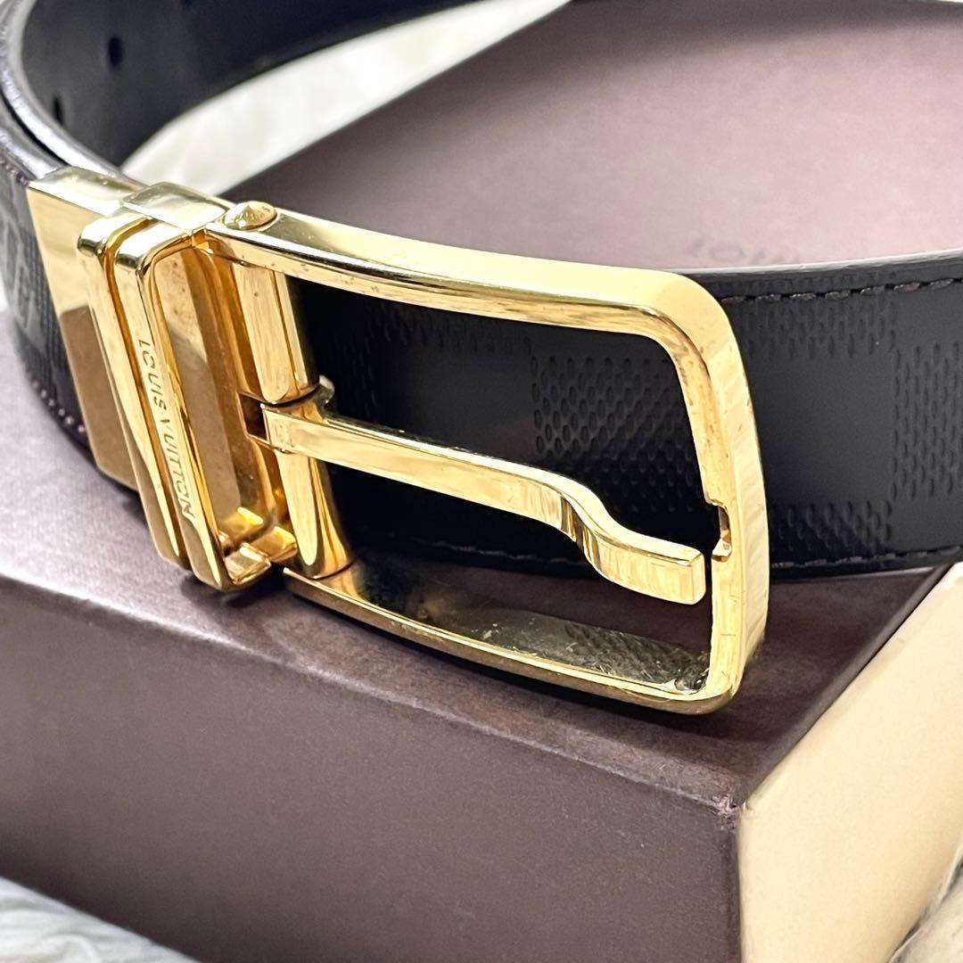 ルイヴィトン ダミエアンフィニ サンチュール ボストン M9675 ベルト