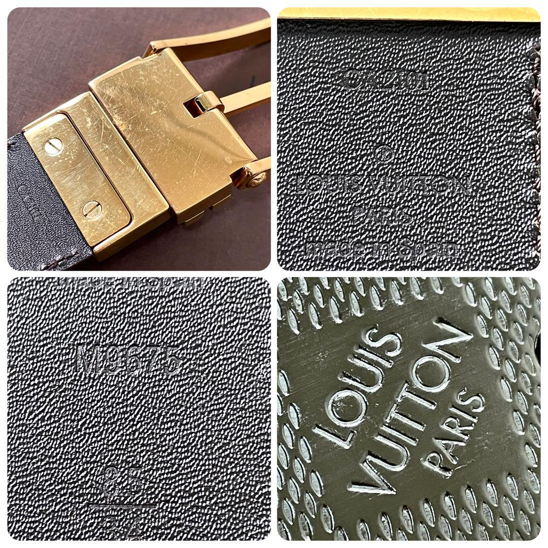 ルイヴィトン ダミエアンフィニ サンチュール ボストン M9675 ベルト