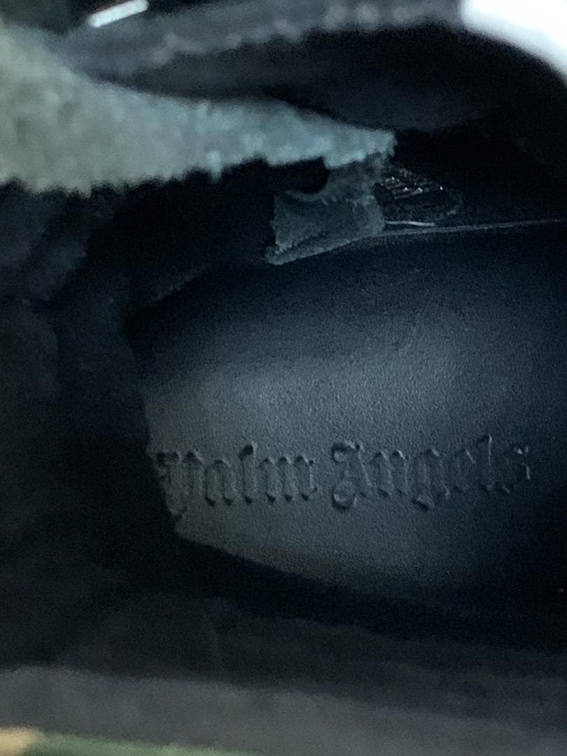 [(Palm Angels] スウェードレザー ハイカットスニーカー 42