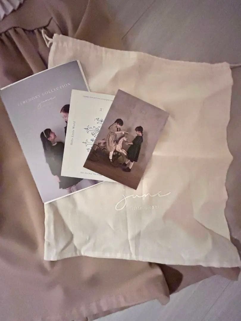 【土日限定】june little closet ペダルドレスワンピース120