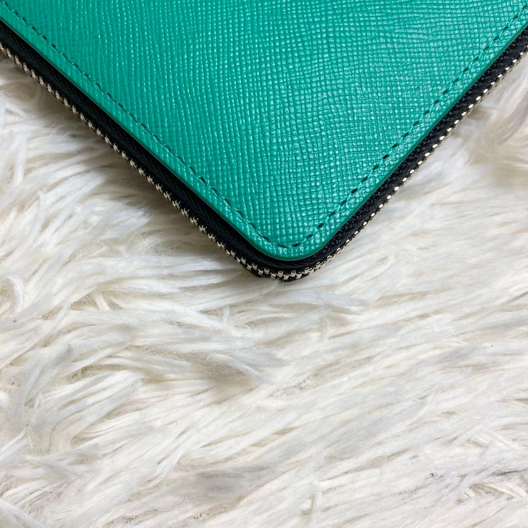 【未使用】 カステルバジャック ラウンドジップ ロングウォレット デカロゴ