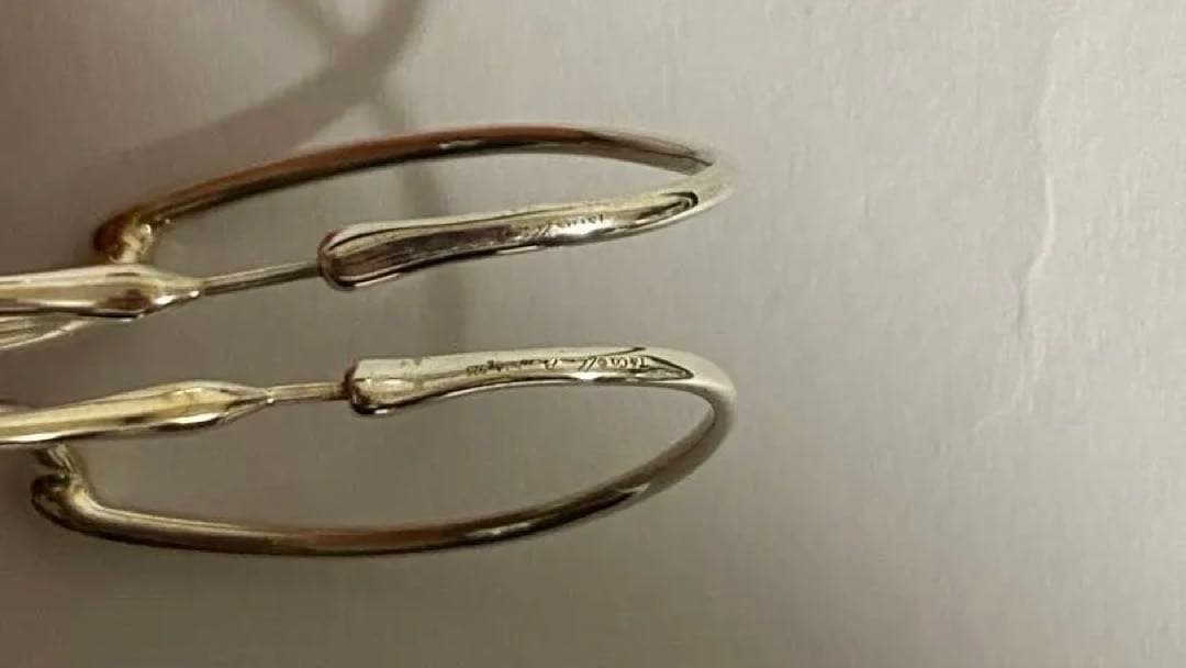 TIFFANY ティファニー オープンハート フープピアス ミディアム