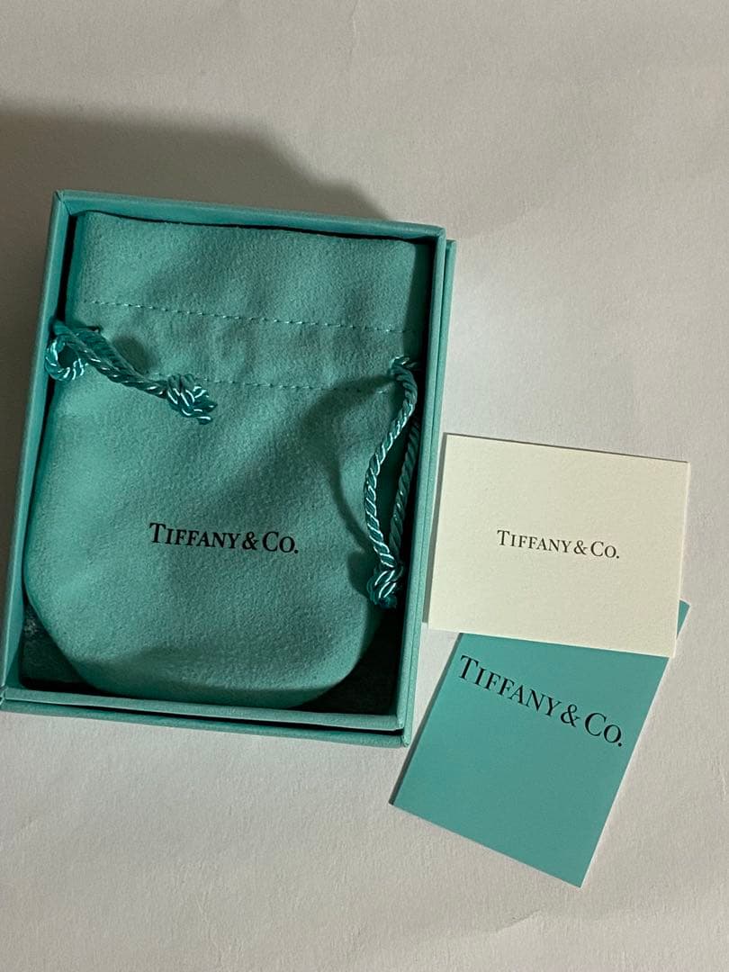 TIFFANY ティファニー オープンハート フープピアス ミディアム