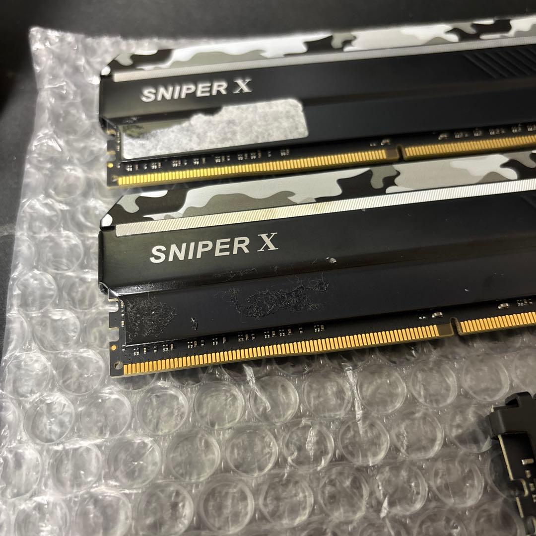 G.SKILL SNIPER X & VENGEANCE LPX(16GB×4)