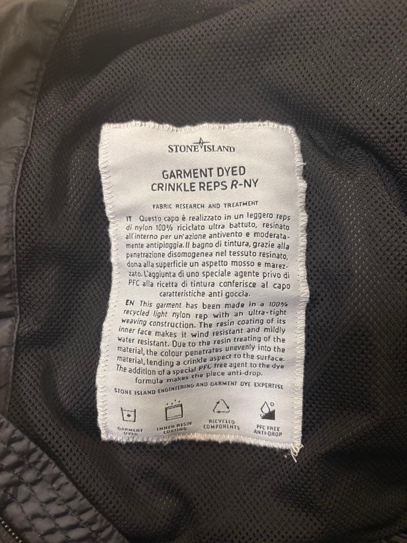 STONE  24SS ナイロンジャケット　フード　 M