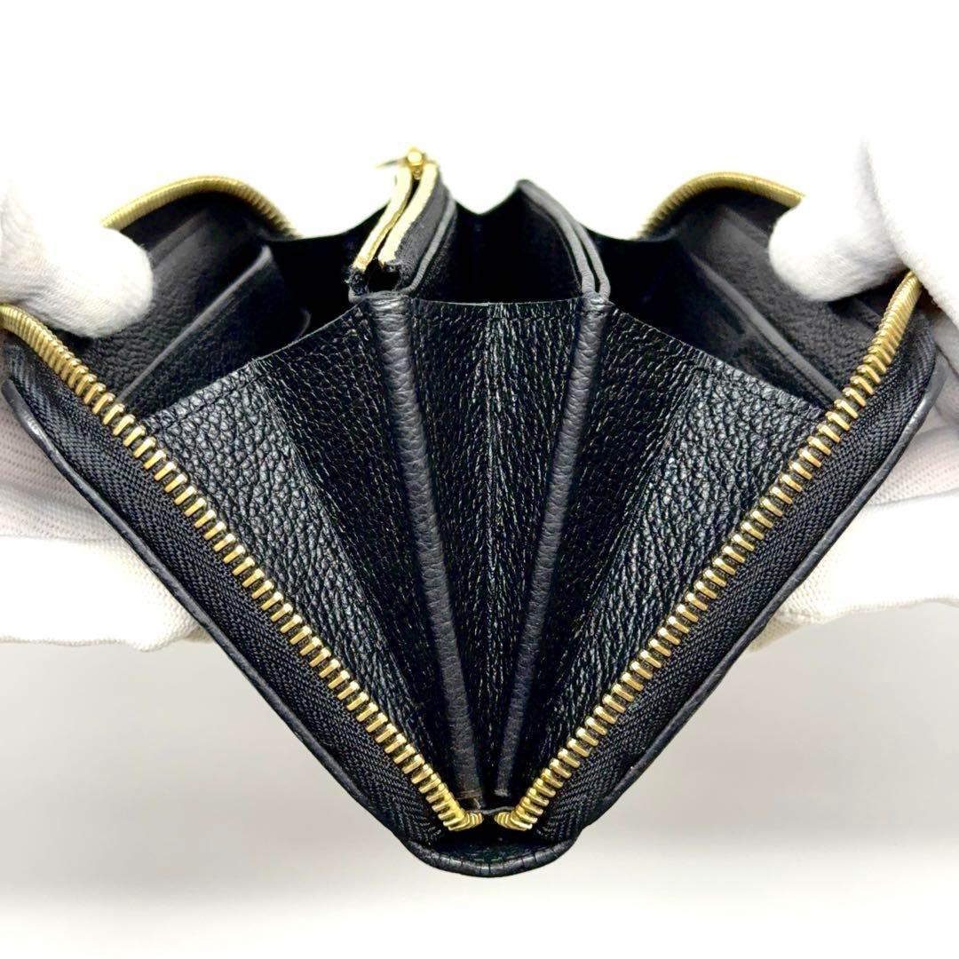 ルイヴィトン ジッピーウォレット アンプラント ノワール ブラック