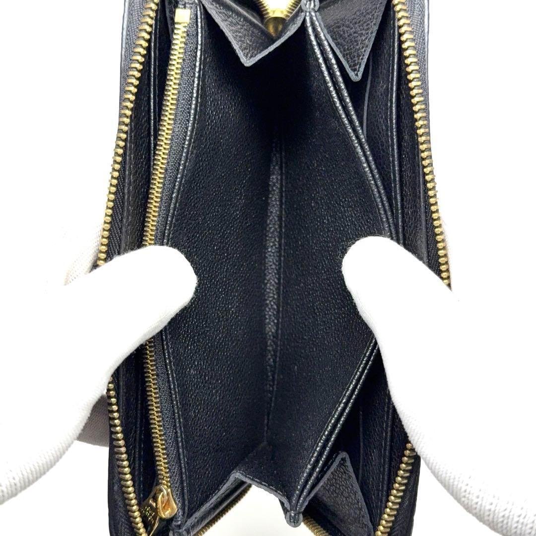 ルイヴィトン ジッピーウォレット アンプラント ノワール ブラック