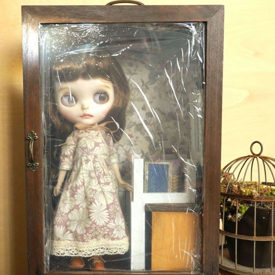 ブライス リカちゃんカスタムアイシードール ドールハウス 背景ボード No.4