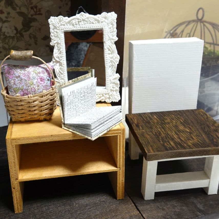 ブライス リカちゃんカスタムアイシードール ドールハウス 背景ボード No.4