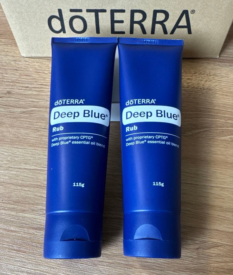 dōTERRA Deep Blue Rub 115g 2本セット　ディープブルー