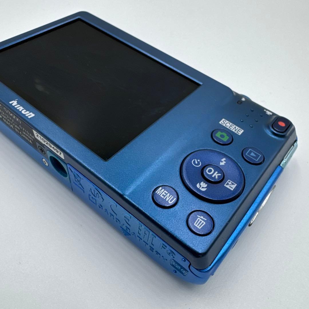 Nikon クールピクス S3600 コンパクトデジタルカメラ 青