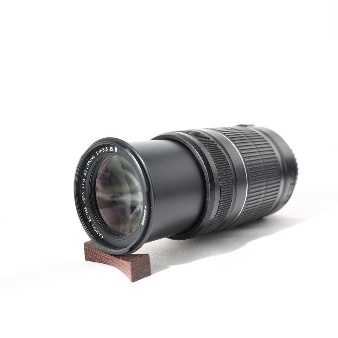 【良品】canon EF-S 55-250mm IS Ⅱ 望遠レンズ ①