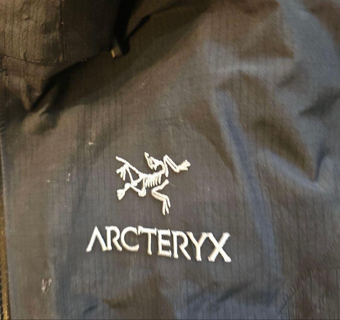 ブ*ー様 ARC'TERYX ブラックナイロンジャケット ベータ AR　アーク