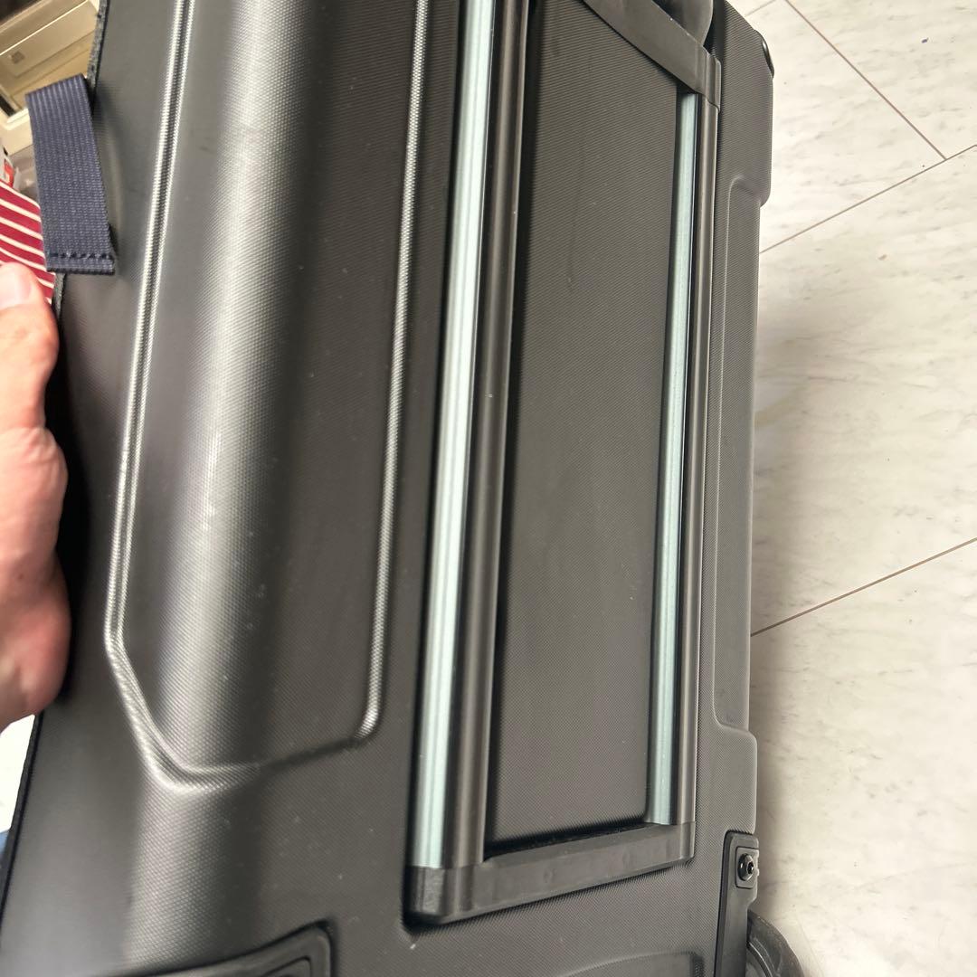 一度使用のみ　mont-bell ウィリーバッグ 40L ネイビー　説明書付