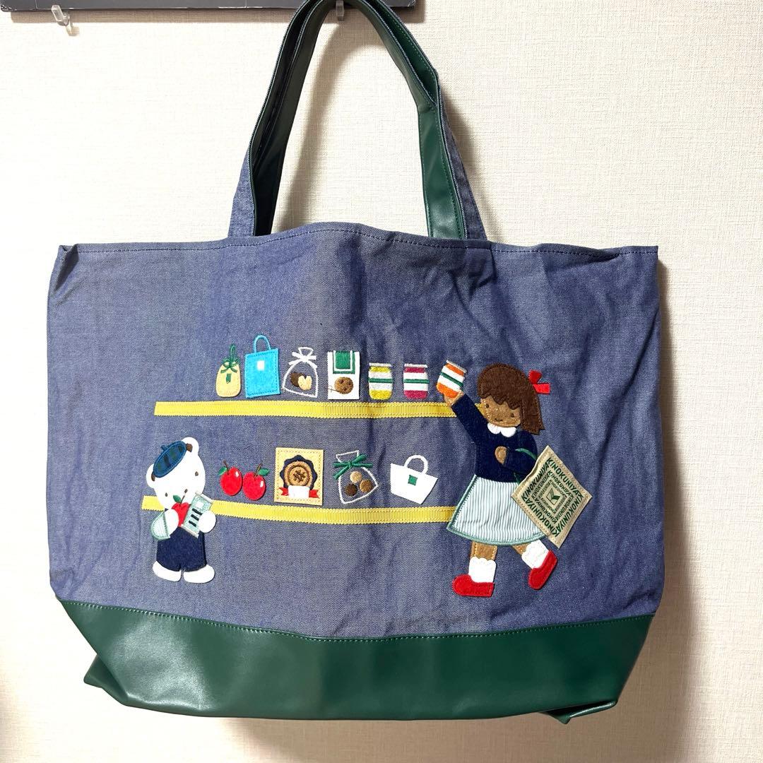 はるちゃん【新品未使用】familiar 紀伊國屋 コラボトートバッグ