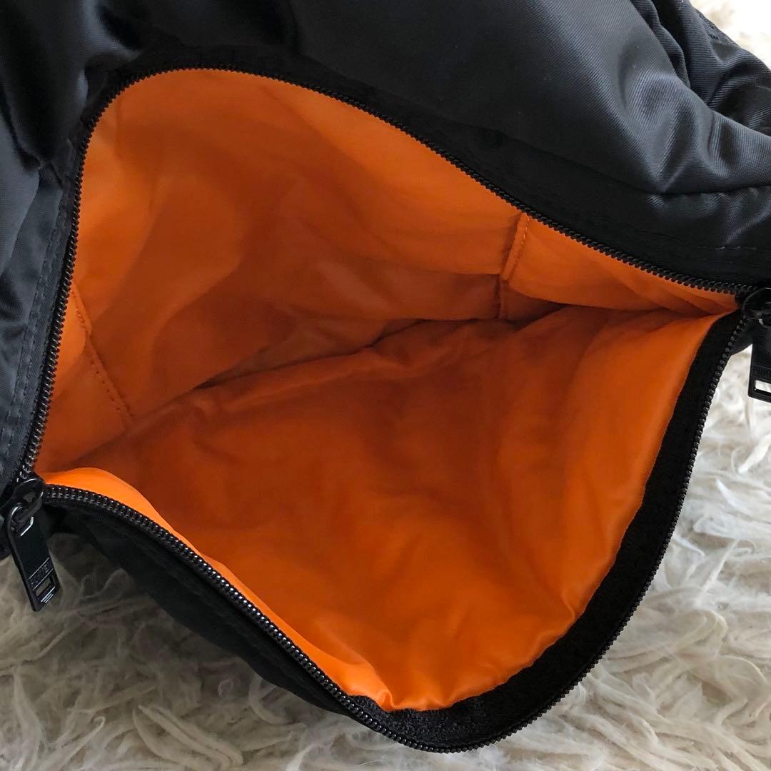 【ほぼ未使用 現行】ポーター　吉田カバン　ボディバッグ　黒　タンカー