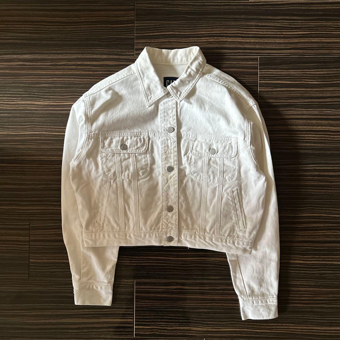ジャケット・アウター OLD GAP WHITE DENIM JACKET