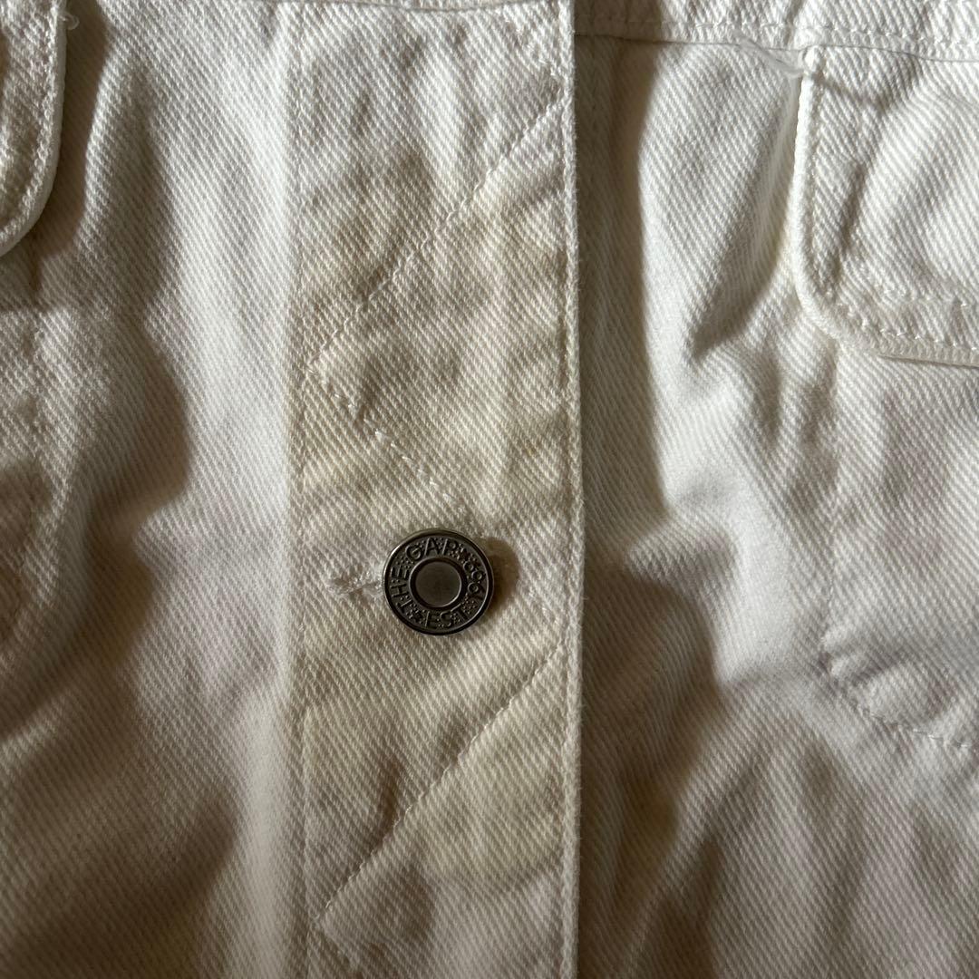 ジャケット・アウター OLD GAP WHITE DENIM JACKET