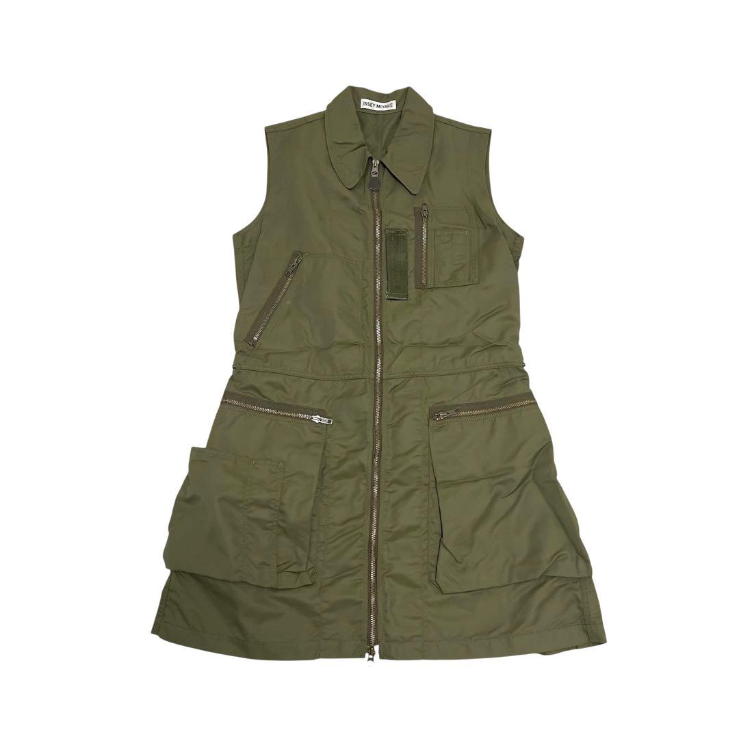 ジャケット・アウター 2004SS Issey Miyake cargo nonsleeve coat