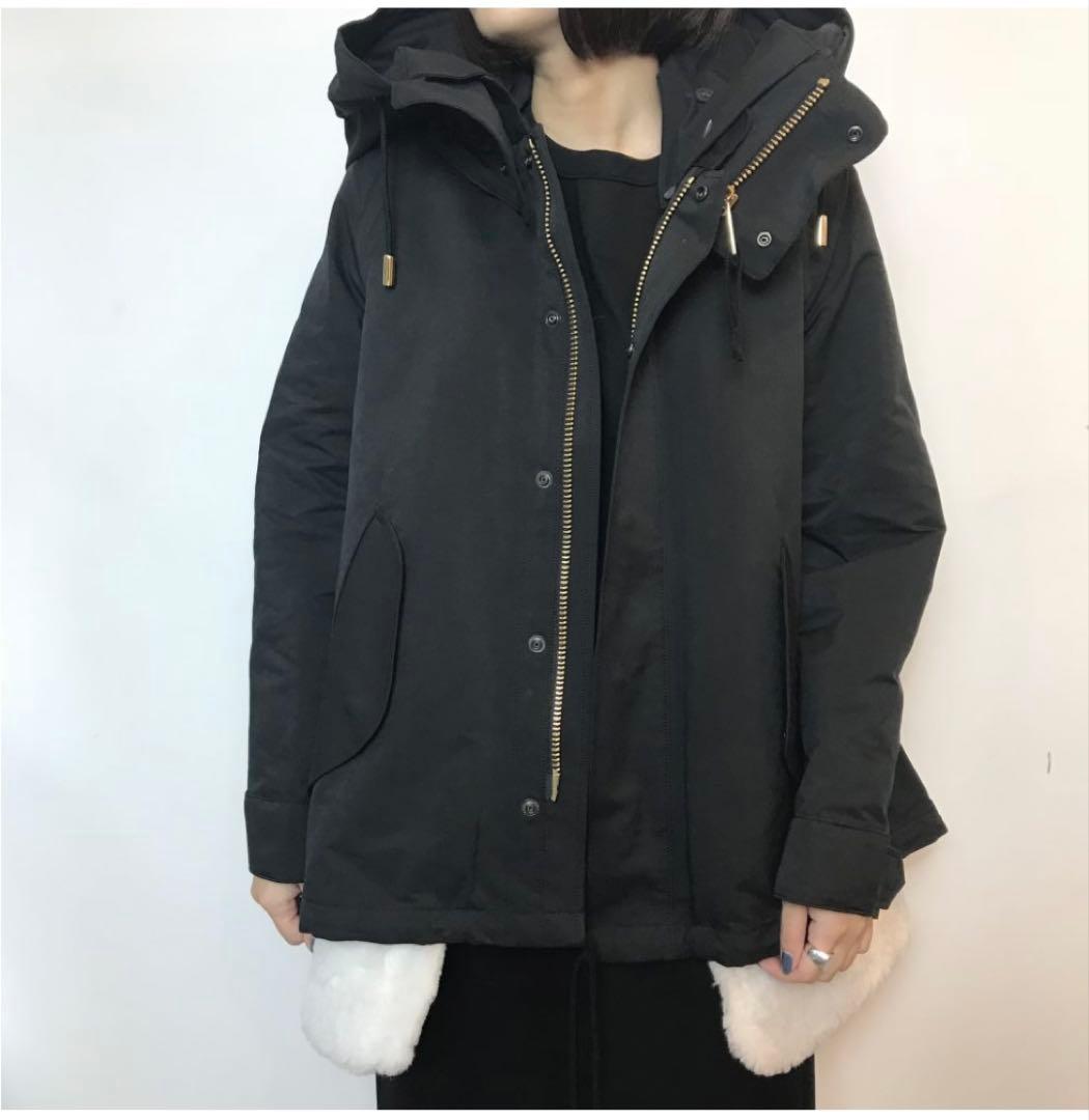 【美品】ザ リラクス THE RERACS黒モッズコート 18AWベストM65