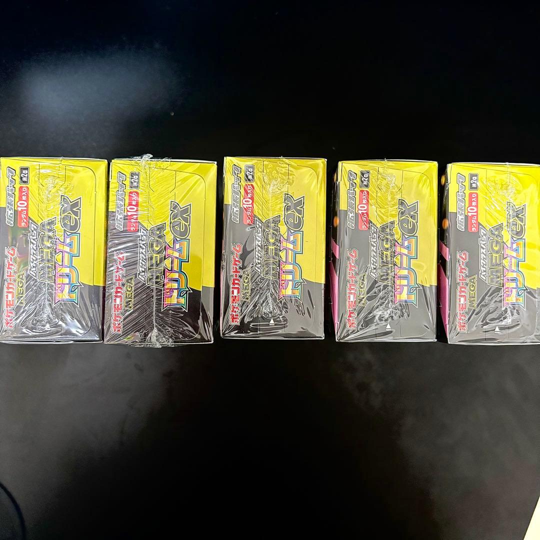 ポケモンカードゲーム MEGA ドリーム ex 5ＢＯＸセット　シュリンク付き