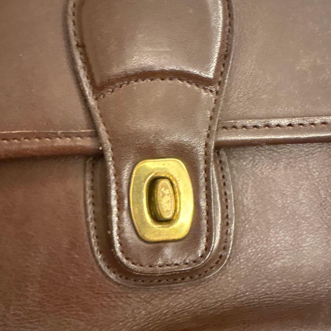 極美品 オールドコーチ 2way ビジネスバッグ ブリーフケース ターンロック