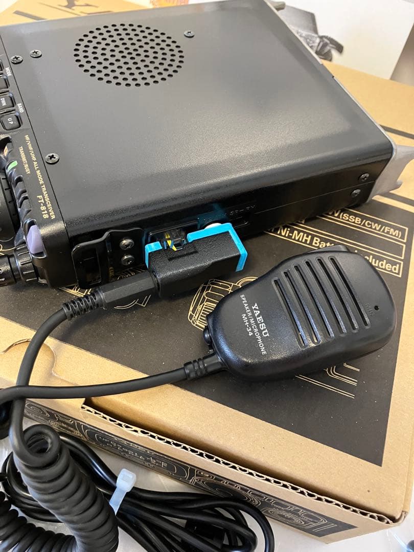 YAESU FT-818ND HF〜430 使用少 美品 スピーカーマイク付